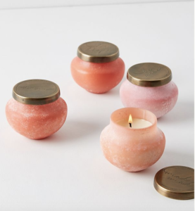 Pantone Living Coral Candle
