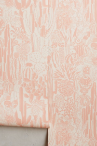 pantone living coral wallpaper